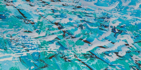Sierra Mist by Anne Blenker | Acrylic and Gel Medium on Canvas Sierra Mist